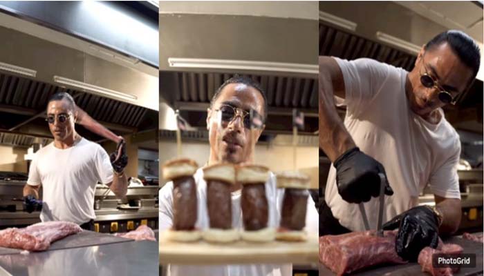 Pamer Bikin Burger, Salt Bae Dihujat Tak Bisa Masak