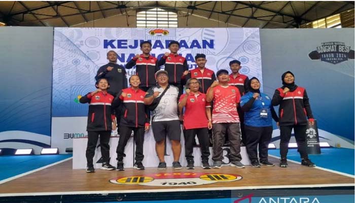 Jakarta Juara Umum Kejurnas Angkat Besi Youth 2024